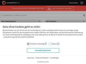 'competitionline.com' screenshot