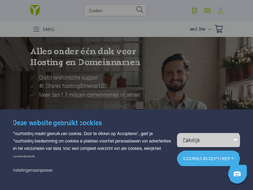 'yourhosting.nl' screenshot