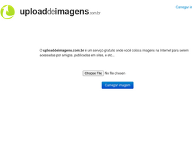 'uploaddeimagens.com.br' screenshot