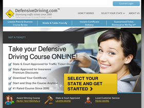 'defensivedriving.com' screenshot
