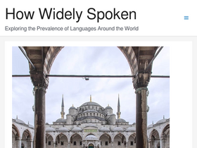 howwidelyspoken.com