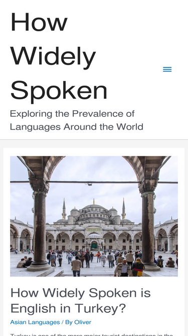 howwidelyspoken.com