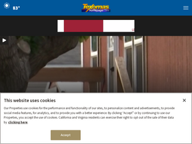 'texomashomepage.com' screenshot