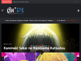 'anidl.org' screenshot