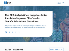 'prb.org' screenshot