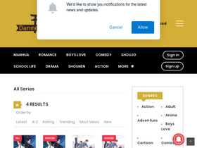'danmeiscans.com' screenshot