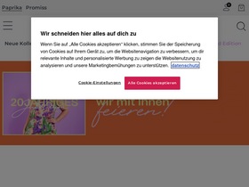 'paprika-shopping.de' screenshot