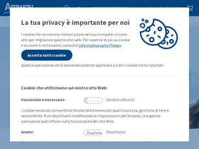 'amway.it' screenshot
