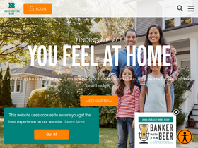 'northwesternbank.com' screenshot