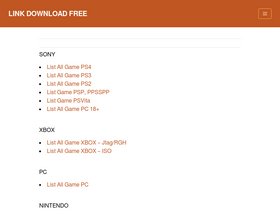 'downloadgameps3.net' screenshot