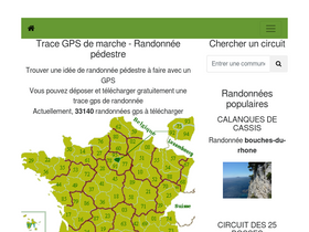 'randogps.net' screenshot