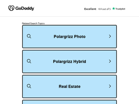 polargrizz.in homepage screenshot