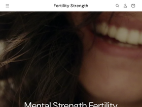 fertilitystrength.com homepage screenshot