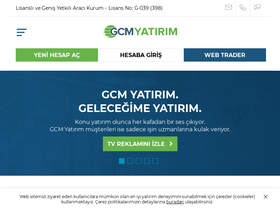 'gcmyatirim.com.tr' screenshot