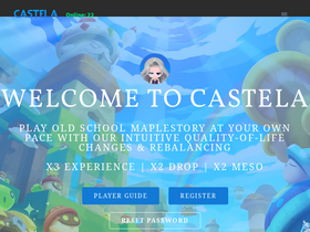 'castelams.com' screenshot