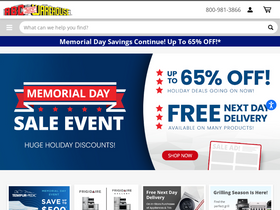 'abcwarehouse.com' screenshot