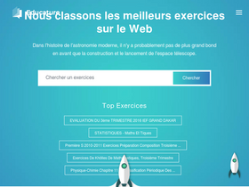 'exocorriges.com' screenshot