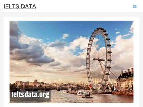 'ieltsdata.org' screenshot