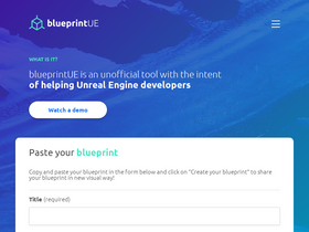 'blueprintue.com' screenshot