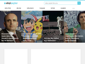 'eksiseyler.com' screenshot
