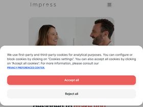 'smile2impress.com' screenshot