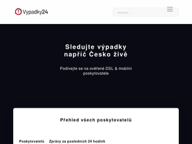 'vypadky24.cz' screenshot