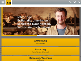 'gis.at' screenshot