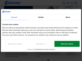 'conrad.com' screenshot