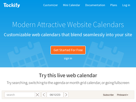 'tockify.com' screenshot