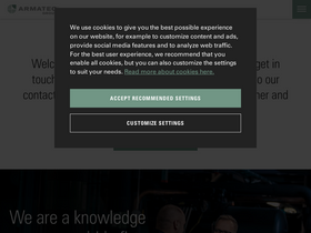 'armatec.com' screenshot