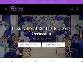 luxrentit.com homepage screenshot