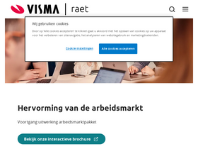 'vismaraet.nl' screenshot