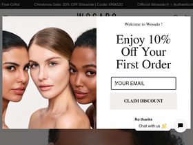 WOSADO website screenshot