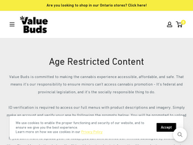 'valuebuds.com' screenshot