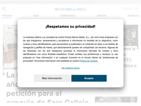 'diariodeibiza.es' screenshot