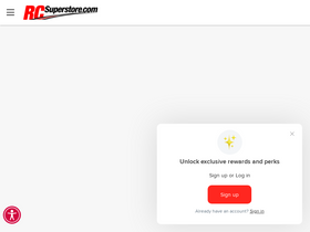'rcsuperstore.com' screenshot