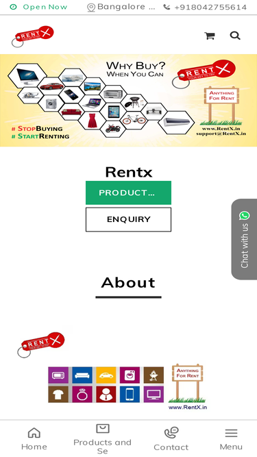 rentx.in