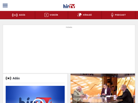 'hirtv.hu' screenshot