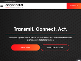 'consensus.com' screenshot