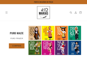12marias.pt homepage screenshot