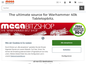 'megabitzshop.com' screenshot