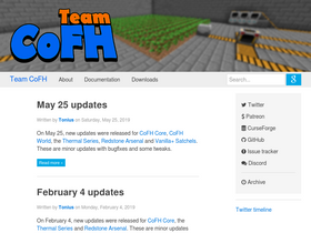 'teamcofh.com' screenshot