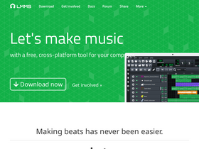 'lmms.io' screenshot