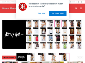 'kongsiresepi.my' screenshot