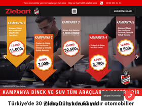 'ziebart.com.tr' screenshot