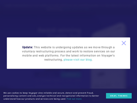 'investvoyager.com' screenshot