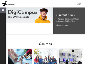 'digicampus.fi' screenshot