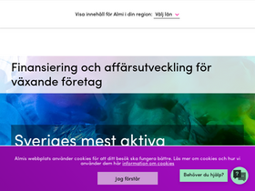 'almi.se' screenshot