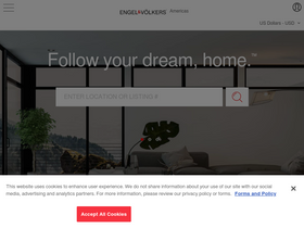'evrealestate.com' screenshot