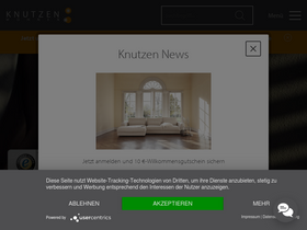 'knutzen.de' screenshot